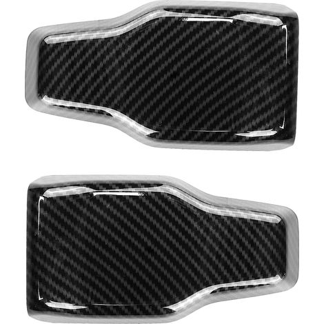 Cache-charnière de vitre de porte arrière look carbone ABS pour Jeep Wrangler JL 2018+ - 2 pièces (1/5)