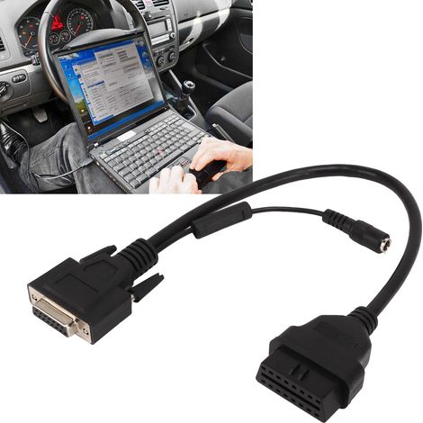 Boîtier adaptateur OBD I, câblage de commutation, adaptateur Bluetooth sans fil pour Launch X431 (Référence : Launch X431) (1/5)