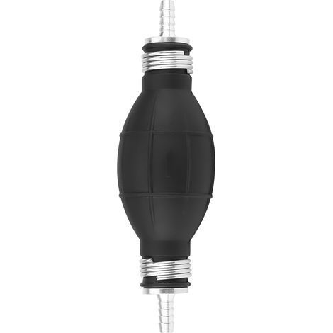 Pompe à amorçage manuelle avec durite de transfert de carburant en caoutchouc, accessoire 6mm pour siphonnage et vidange essence. (1/5)