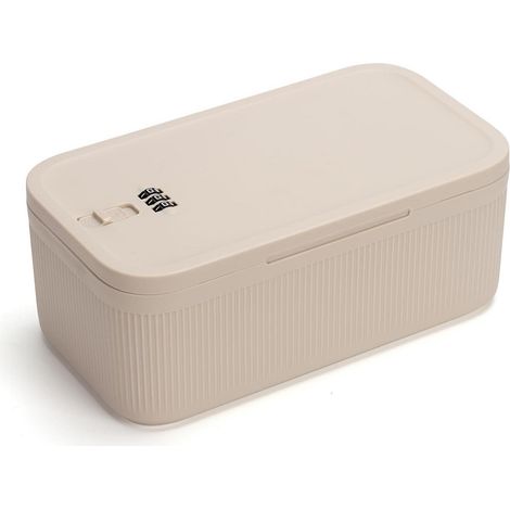 Boîte de rangement verrouillable avec serrure à combinaison à 3 chiffres, Khaki