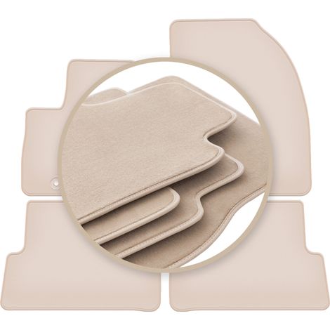 Tappetini beige PREMIUM per: Ford C-MAX MK2 minivan 2010-2012
