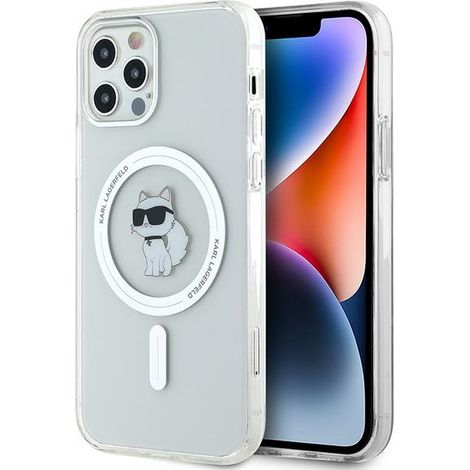 Karl Lagerfeld iPhone 12 Hartschalen-MagSafe-Transparenthülle (1/5)