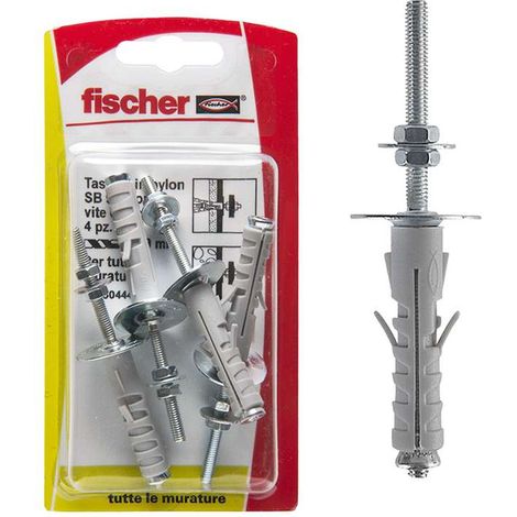 TASSELLI BLISTER NYLON SB 9/5K CON BARRA FILETTATA