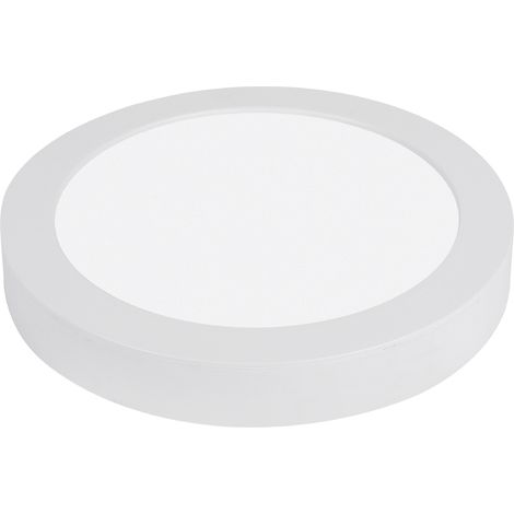 Panneau Led Rond 18W Cct Sélectionnable 3000K 4000K 6000K Installation Encastrée Saillie Ø 225Mm Classe Ii Ip20 Luminaire Intérieur Design (1/5)