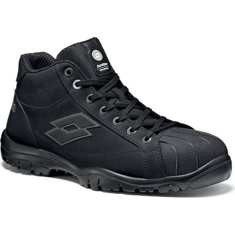 Scarpe Antinfortunistiche Lotto Jump 350 II Mid S3L SR FO Black 39 (1/2)