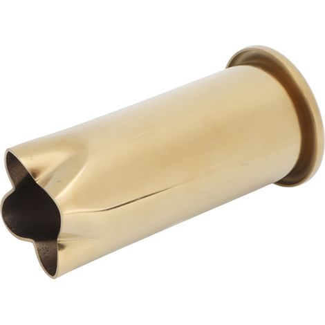 Support pour sèche-cheveux en acier inoxydable, avec plateau et rangement pour sèche-cheveux, idéal pour la salle de bain (doré). (1/5)