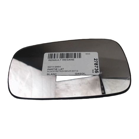 [PRODUIT D'OCCASION] Glace Retroviseur Exterieur D RENAULT Megane ♻️ Ref Oe. 7701054753 - Garantie à vie (1/2)