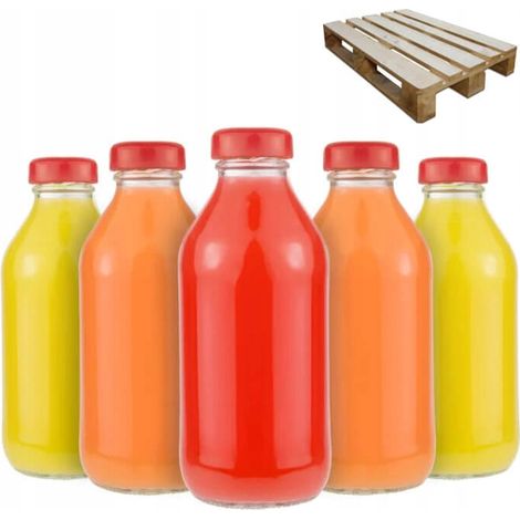Saftflaschen, halbe Palette, 330 ml, 900 Stück (1/4)