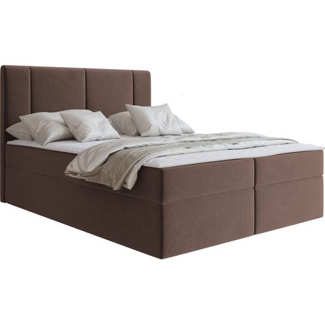 Cama continental Zanesville 101, Manila 22, Continental, Doble, 160x200, Tapiz, Somieres, 162x209x115cm