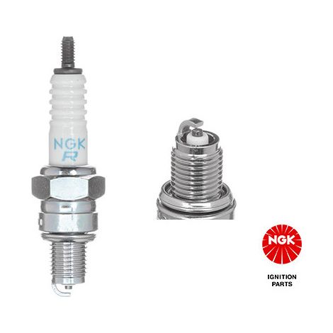 Bougie d'allumage CR6HSA Ø10mm Longueur Culot: 12.7mm Électrode Cuivre Dessin Spécial - Tige Filetée - Sans olive (1/4)