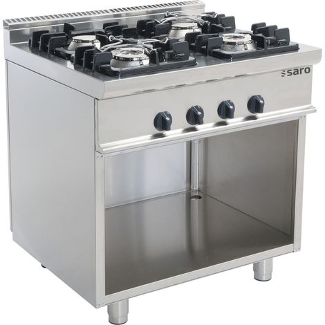 Cuisinière gaz - 4 feux - 24 kW - E7/KUPG4BA - Saro
