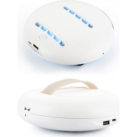Robot éliminateur d'acariens, appareil automatique d'élimination des acariens par UV, nettoyeur d'acariens de lit, robot de stérilisation ultraviolette pour matelas, oreillers et tissus