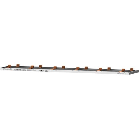 Siemens 5ST36750 Stiftsa.schiene kompakt, 10mm2 Anschluss 3p/N 6x AFDD 5SM6 + 6x Kompaktgerät Stifts (1/2)
