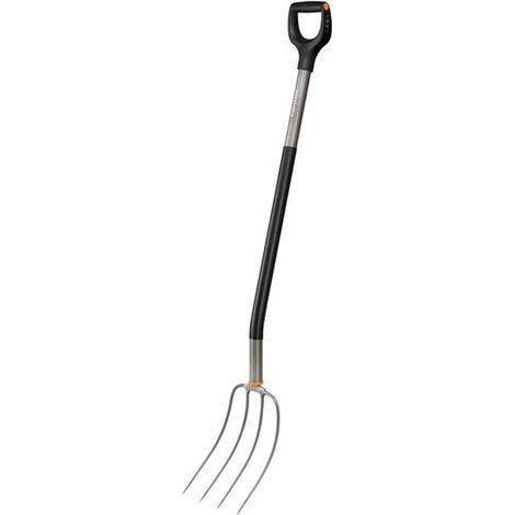 Fiskars Ergonomische Harke Silber 136 cm Gartenarbeit