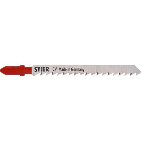 [NEUWERTIG] B-Ware Stier Stichsägeblatt Sägeblatt Holz Platten St 100/4/1,45 Gerade 20 Stück