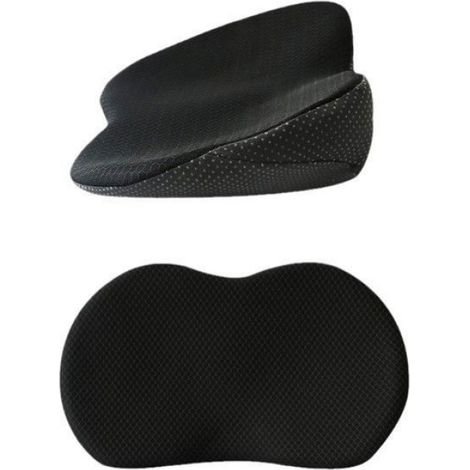 Coussin Ergonomique - Pour Siège Voiture - Soulagement Bas Du Dos - Usage Intérieur Et Extérieur - 1 Pièce