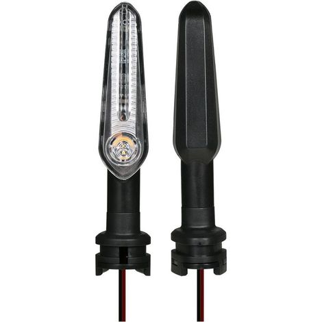 LED Clignotant Moto Accessoires Indicateur Directionnel Clignotant Lampe 1 Paire Remplacement pour YAMAHA MT07 700 XJ6 FZ6 MT09 900 MT10 (1/5)