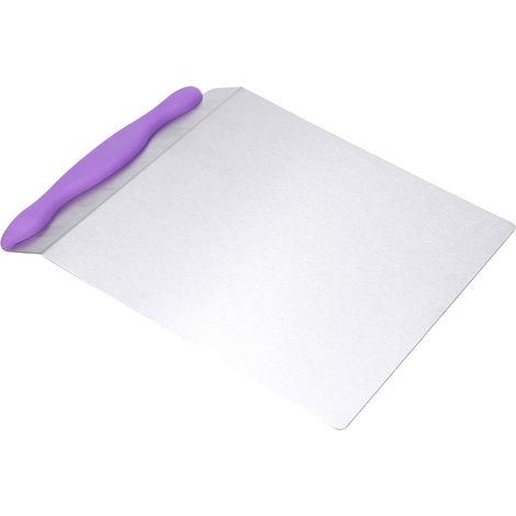 Lève-gâteau pour Gros Gâteaux Pâtisserie 25 × 20 × 3 Plateau de Transfert de Pizza à Gâteau en Acier Inoxydable Plaque Mobile Lève-gâteau Pelle Outil de Cuisson de Pâtisserie (1/5)