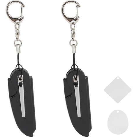 Ensemble peigne pliant de poche pour homme, peigne à barbe et petit miroir porte-clés en acrylique, pour un transport facile en toutes circonstances. (1/5)