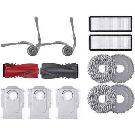 Filtre accessoire DuoDivide, brosse principale, sac à poussière pour aspirateur robot Q Edge S5A (1/5)