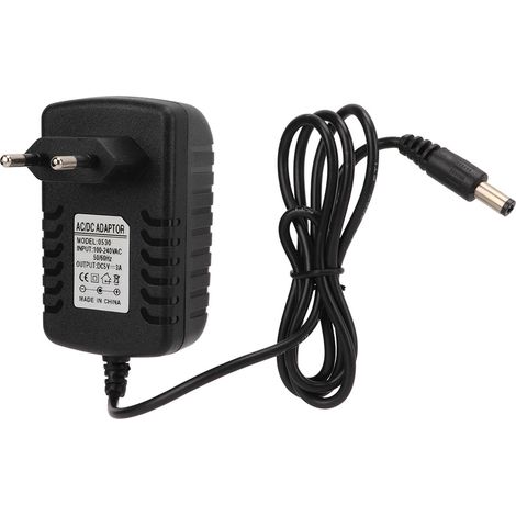 Adaptateur Secteur 5V 3A Léger Haute Efficacité Pile Positive Intérieure Négative Externe Chargeur DC 5V Fiche UE 100‑240V (1/5)