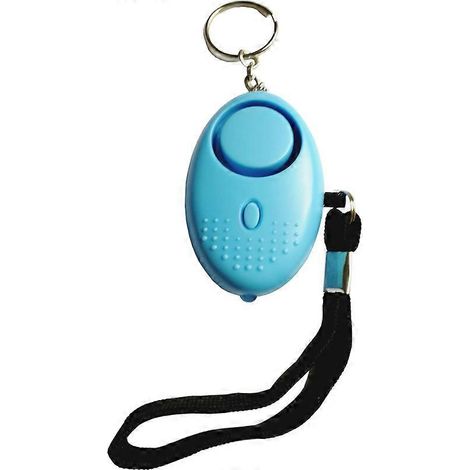 Alarme personnelle, porte-clés panique 140 dB alarme de sécurité d'autodéfense d'urgence avec lumière LED pour femmes, filles et personnes âgées, violet multicolore [ls] (1/5)