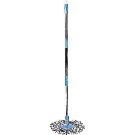 Manche de rechange pour balai à franges rotatif 360° sans pédale, noir (1/5)