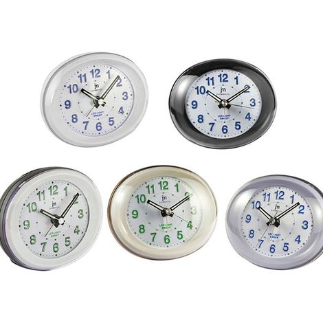 Sveglia Quarzo Ovale LOWELL Col.Ass.Ja7020 - Design Elegante e Preciso