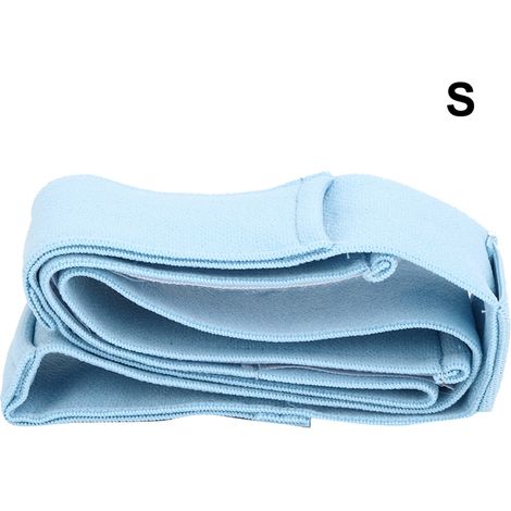 Ceinture de Dialyse Péritonéale Ajustable, Confortable et Respirante pour le Dos et l'Abdomen - Bleu