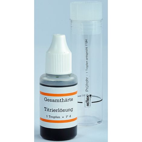 Reflex Kit de mesure de dureté totale, Solution de titrage pour déterminer la dureté de l'eau, 6811900