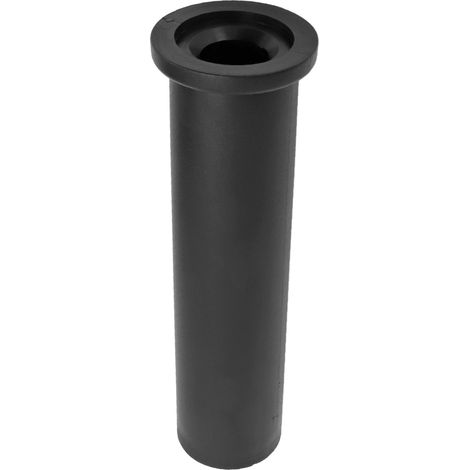 Adaptateur de barre PP noir conversion 25mm à 50mm diamètre barre manchon accessoire fitness équipement 212mm/8.34po (1/5)