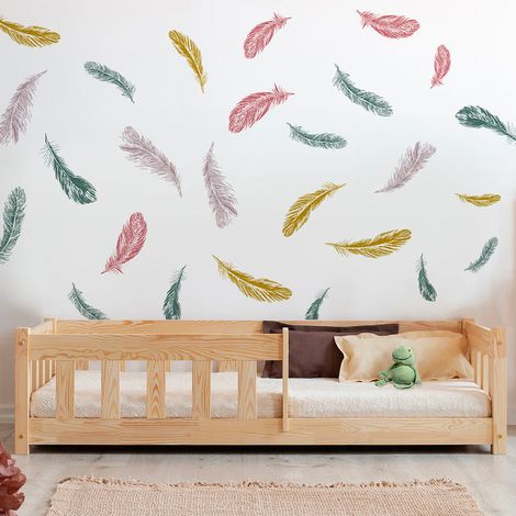 Lit 70x140 sommier inclus Elise Bois (1/4)