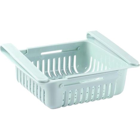 Set de almacenaje para frigorífico (4 compartimentos ampliables para cocina y frigorífico), azul (1/5)
