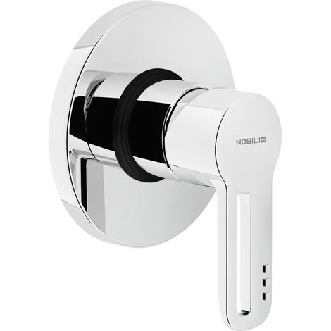 NOBILI NEW ROAD Miscelatore Rubinetto Monocomando Incasso Doccia, Finitura Cromo RD00108CR (1/2)