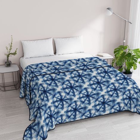 Couette d'été matelassée imprimée, Batik, Double 250x240cm (1/3)