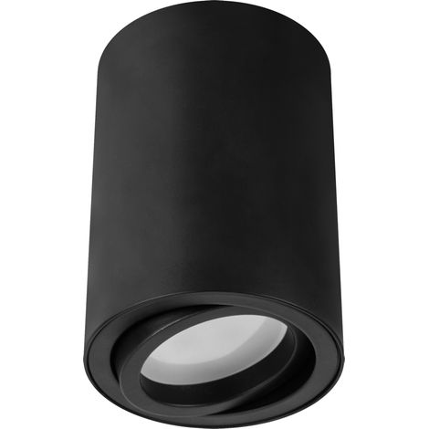 Plafoniera nera 35W piatta DWL GU10 Ideus 03533 (1/2)