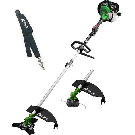 Decespugliatore Ribimex, tosaerba con motore a 2 tempi (43 cc) (1/4)