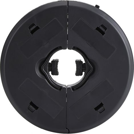 28 LEDs für Sonnenschirmstangen im Außenbereich, Gartenleuchte für Terrasse, Rasen, Camping, Nachtlicht, Schwarz (1/5)