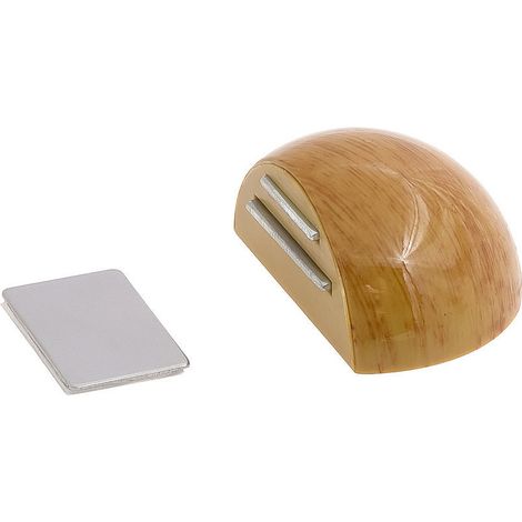 WOLFPACK LINEA PROFESIONAL - Fermaporta adesivo con magnete Colore legno