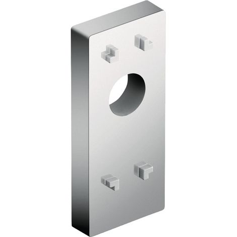 Axor Uno - Cale de compensation du carrelage, noir mat 96397670