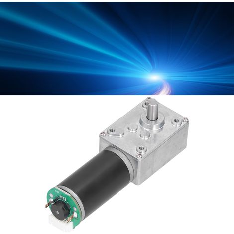 Moteur réducteur à engrenages à vis sans fin 5840-31ZY, moteur autobloquant à engrenages entièrement métalliques, longueur d'arbre 15 mm, 24 V CC, 160 tr/min (1/5)