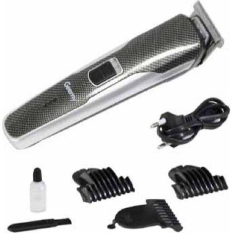 TRADE SHOP - Rasoio Tagliacapelli Batteria Professionale Ricaricabile Elettrico Geemy Gm-6621 - (1/4)