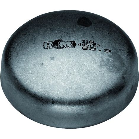 FONDELLO BOMBATO A SALDARE IN ACCIAIO NERO 11/4 MM 42,4 Idroweb