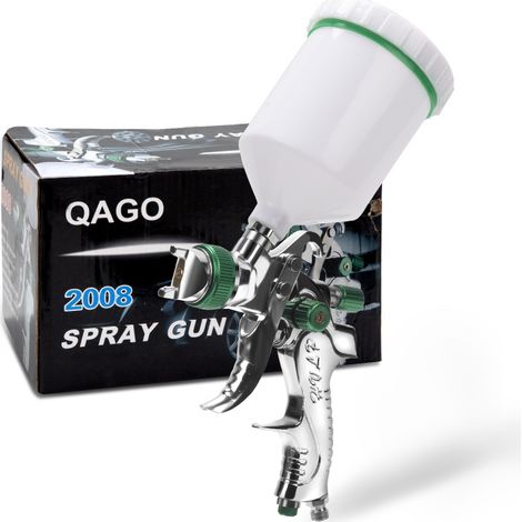 SWANEW Pistola a spruzzo HVLP capacità 600 ml 3 ugelli dimensione 1.4/1.7/2.0mm (1/5)