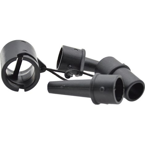 Adaptateur pour bateau pneumatique/kayak, gonfleur multifonction pour SUP/paddleboard, connecteur pour pompe à air de matelas pneumatique - accessoires noirs - (1/4)
