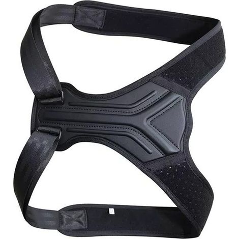 Correcteur de posture dos, maintien dorsal confortable et léger, redresseur anti-voûte, soutien lombaire ajustable, corrige la cambrure, gainage du dos, appareil de posture ergonomique. (1/5)