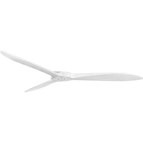 Tenerife - Super destratificateur et ventilateur DC 166 cm Chrome pales bois noir sans Lumière 30 à 60 m² (1/5)