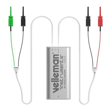 Mini Oscilloscopio a 2 Canali per PC con Connessione USB