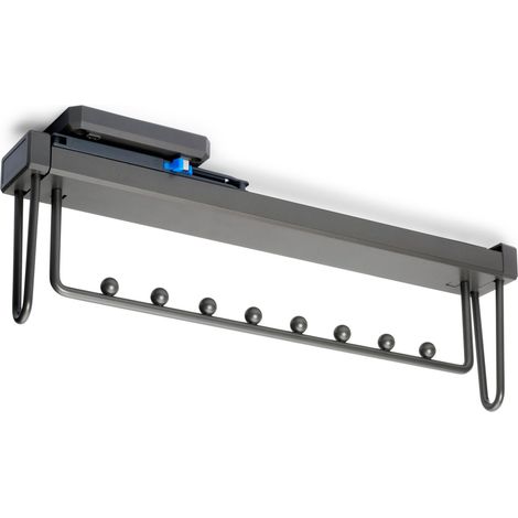 Emuca Perchero extraíble Quartz titanio 445 mm (1/5)