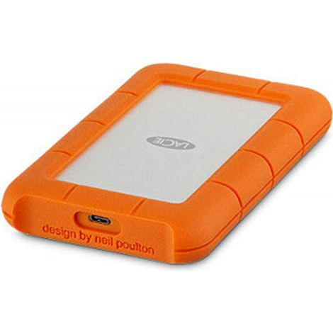 Disque dur portable LaCie Rugged 1 To USB C Orange (1/7)